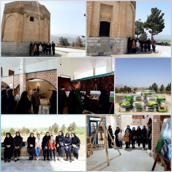 بازدید یک روزه از موزه مردم شناسی و بنای تاریخی بقعه مالک به همت ستاد جهادی دانشکده انجام شد.