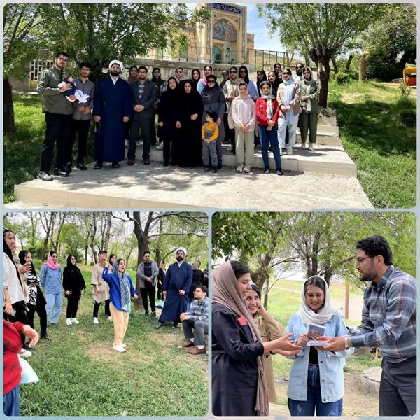 اردوی تفریحی- زیارتی دانشجویان دختر برگزار شد.