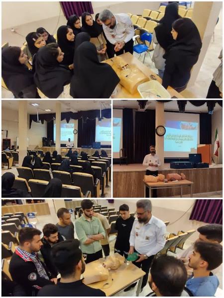 کارگاه احیای قلبی و عروقی برگزار شد