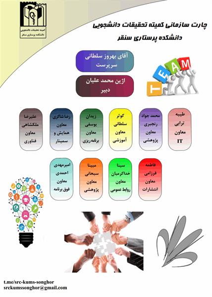 کمیته تحقیقات دانشجویی دانشکده پرستاری سنقر راه اندازی شد.